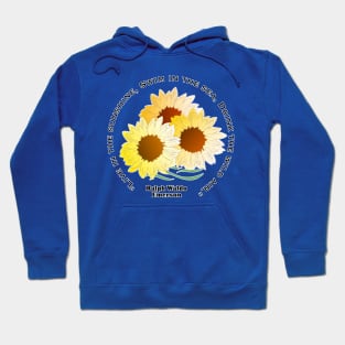 Live in the Sunshine Quote Hoodie